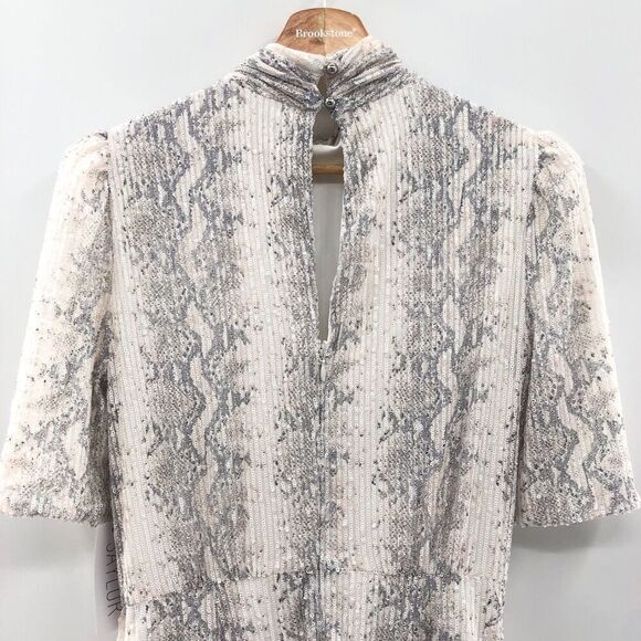 SAYLOR Luella Dress in Multi Snake M - Picture 4 of 10